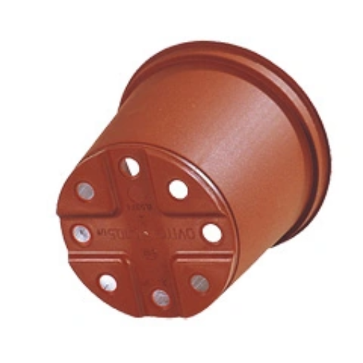 Image de POTS  HORTICOLES  RONDS  OVITO 12  cm  8° Es -  terre cuite -  Carton de 705