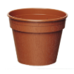 Image de POTS  HORTICOLES  RONDS  SERIE D 15  cm 8° -  terre cuite -  Carton de 192