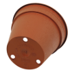 Image de POTS  HORTICOLES  RONDS  SERIE D 10  cm 8° -  terre cuite -  Carton de 800