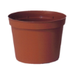 Image de POTS  HORTICOLES  RONDS  SERIE C 9 cm 5° -  terre cuite -  Carton de 1750