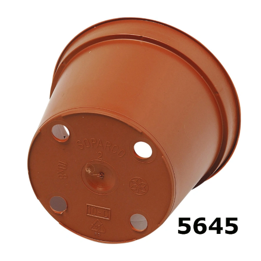 Image de POTS  HORTICOLES  RONDS  SERIE C 10 cm 5° -  terre cuite -  Carton de 1210