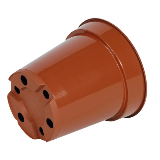 Image de POTS  HORTICOLES  RONDS  SERIE A1 9,3  cm  8° -  noir -  Carton de 945