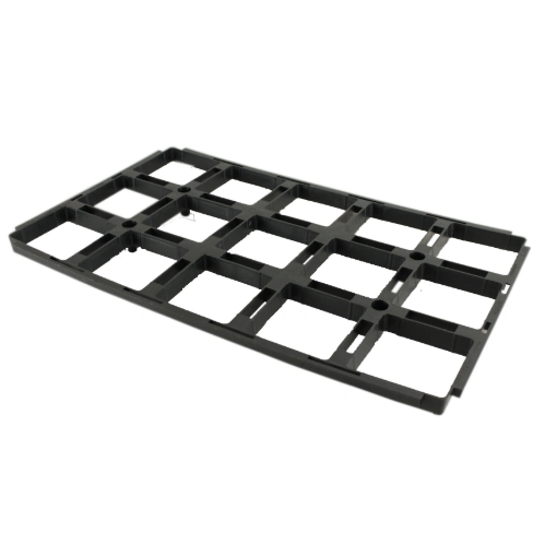 Image de PLAQUES RECUPERABLES  n° 4823 - 15 trous carrés 9 x 9 cm - Paquet de 25