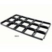 Image de PLAQUES RECUPERABLES  n° 4823 - 15 trous carrés 9 x 9 cm - Paquet de 25