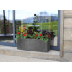 Image de Balconnière "BASALT'UP" - Dim : 59 x 19,5 x 22,8 - 25 L - g anthracite - Unité