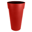 Image de VASE TOSCANE HAUT XXL  D 48  H 80 cm 90 L - rouge rubis