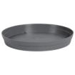 Image de SOUCOUPE TOSCANE D 28 cm - gris anthracite