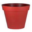 Image de POT TOSCANE D 100  H 79,5 cm 356 L - rouge rubis