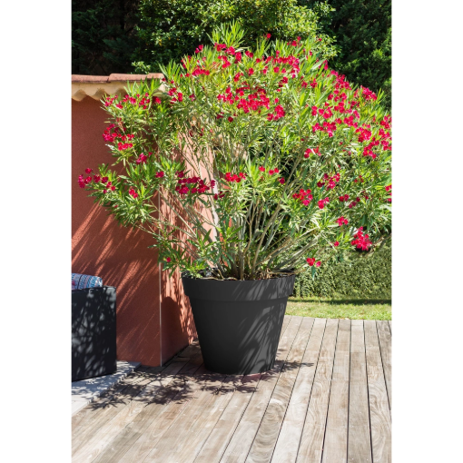 Image de POT TOSCANE D 100  H 79,5 cm 356 L - gris anthracite