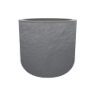 Image de POT ROND "VOLCANIA UP" - Dim : 48,5  x 46,2  cm 67 L - gris galet - Unité