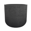 Image de POT ROND "GRAPHIT UP" - Dim : 48,5  x 46,2  cm - 67  L - gris anthracite - Unité