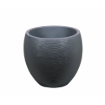 Image de Pot Egg "GRAPHIT" - Dim : 50  x 45 cm - 46 L - gris anthracite - Unité