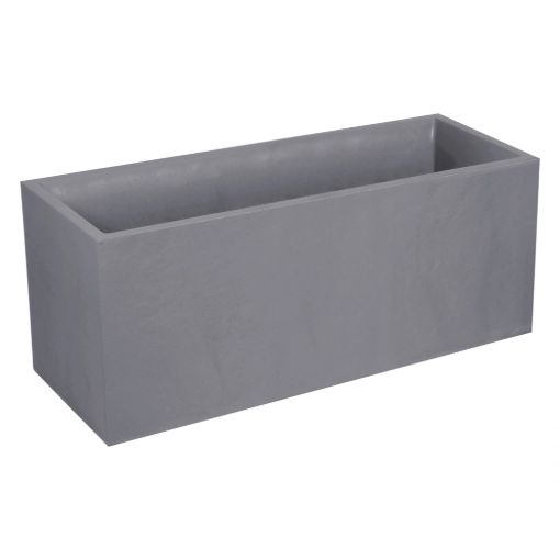 Image de Jardinière "VOLCANIA" - Dim : 99,5x39x43 cm - 98 L - gris galet - Unité - JAEDS