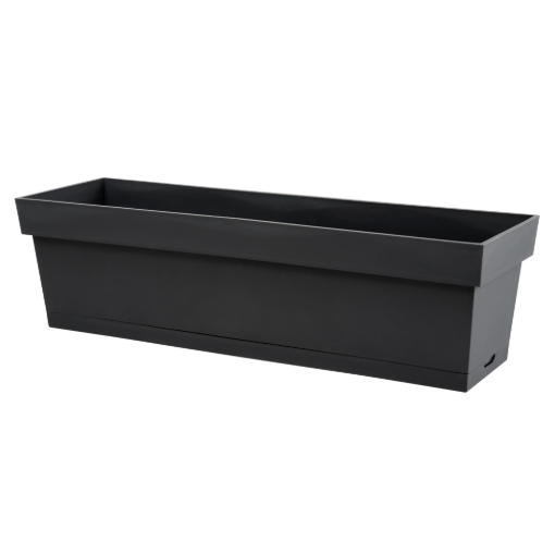 Image de JARDINIERE TOSCANE PLATEAU INTEGRE  60 cm - vert matcha