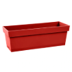 Image de Jardinière TOSCANE PLATEAU Intégré  50 cm - rouge rubis