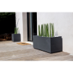 Image de Jardinière "GRAPHIT" - Dim : 99,5  x 39 x 43 cm - 98 L - gris anthracit - Unité
