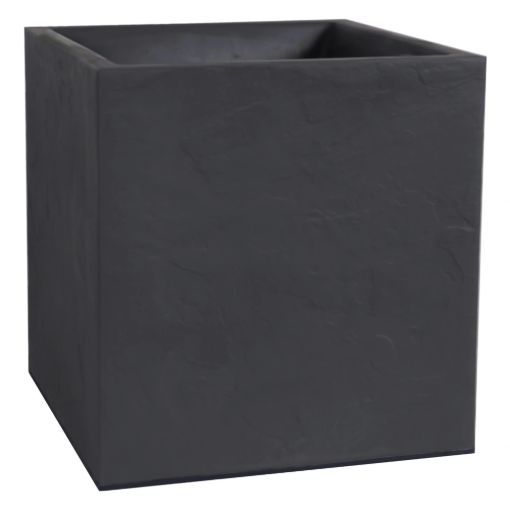 Image de Bac VOLCANIA - Dim : 39,5 x 39,5 x 43,5 cm - 31 L - gris anthracite - Unité