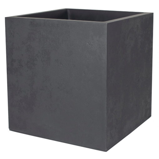 Image de Bac BASALT - Dim : 49,5 x 49,5 x 49,5 cm - 57 L - gris anthracite - Unité