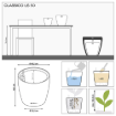 Image de CLASSICO PREMIUM LS 50 - KIT COMPLET - BLANC BRILLANT - L'unité