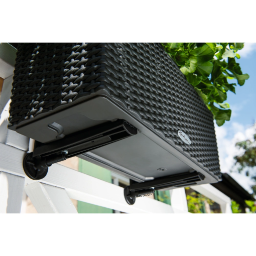 Image de Balconnière BALCONERA COTTAGE 50 x 19 x 19 - NOIR GRAPHITE - L'unité