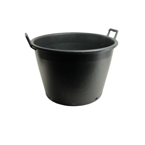 Image de Conteneur PE avec poignées D60 X 40 cm 80 L - noir