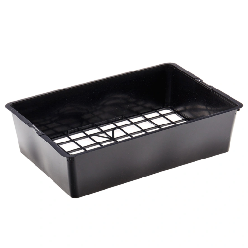 Image de Clayettes 6 Godets de  8 cm - Fonds ajourés cotés plein - Pile de 40