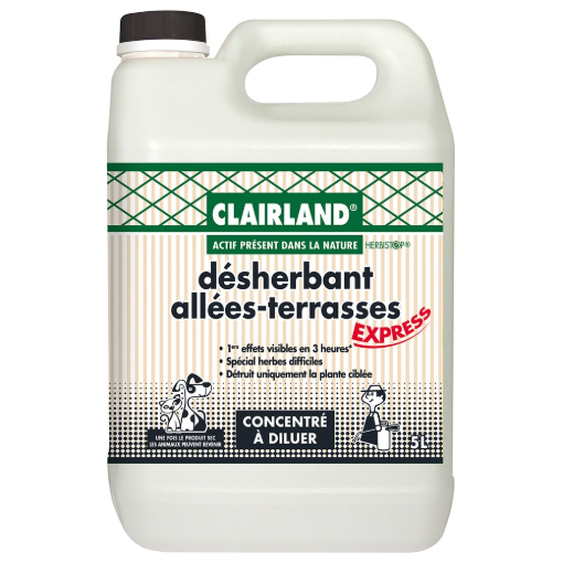 Image de Désherbant ALLEES TERRASSES CONCENTRE ALGO - Bidon 5 L AMM 2140121
