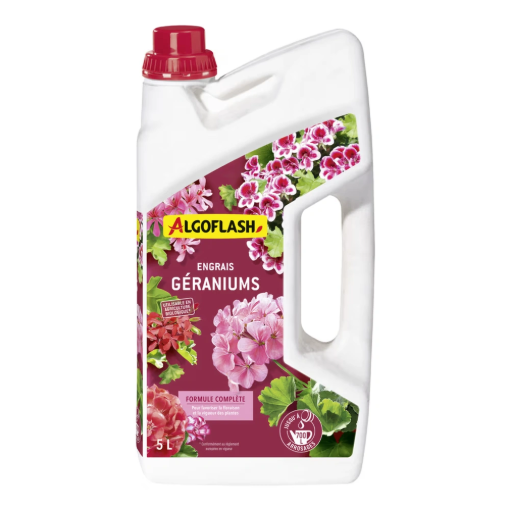 Image de Engrais GERANIUMS ALGO - Bidon de 5 L