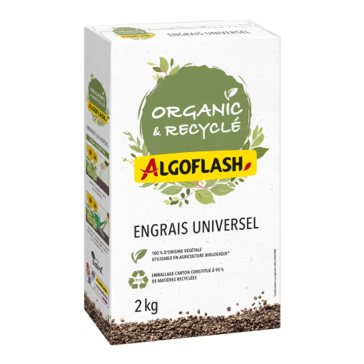 Image de Engrais Universel GRANULE ALGO 100% végétal - Carton de 2 kg