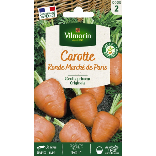 Image de Carotte  RDE MARCHE PARIS VL 2 - Le sachet