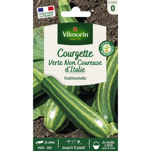 Image de COURGETTE NON COUREUSE VL 0 - Le sachet