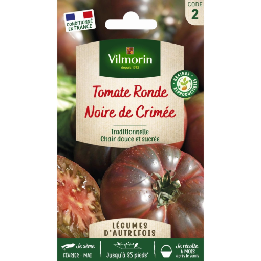 Image de TOMATE NOIRE DE CRIMEE VL 2 - Le sachet