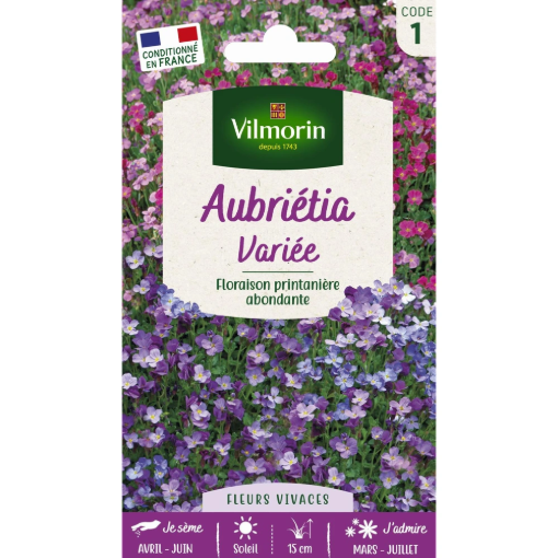 Image de AUBRIETIA MIX VL 1 - Le sachet