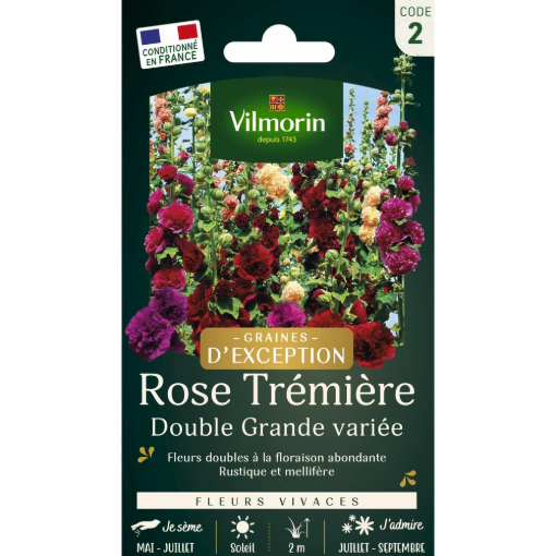 Image de ROSE TREMIERE DBL GDE MIX VL 2 - Le sachet