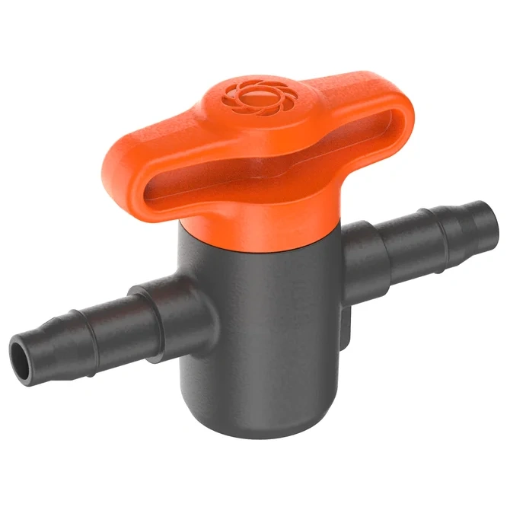 Image de Robinet d'arrêt 4, 6 mm Micro-Drip-System - Boite de 3
