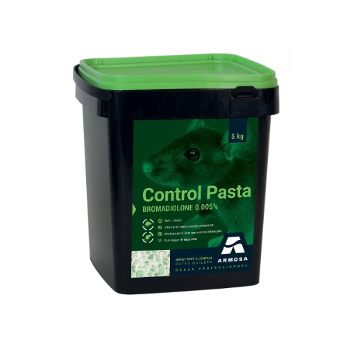Image de RATICIDE CONTROL PASTA B - PATE - BROMADIOLONE - R- R247 - * - Boite de 5 kg