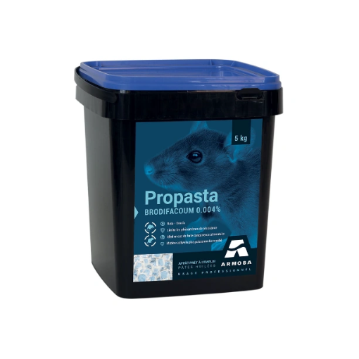 Image de RATICIDE PROPASTA BF - PATE - BRODIFACOUM - RR - R847 - * - Boite de 5 kg