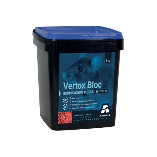 Image de RATICIDE VIRYL 3 CEREALES - BRODIFACOUM - RR - R953 - * - Boite de 5 kg