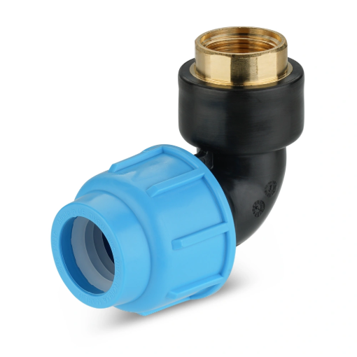 Image de Coude Compression MARLIN INS. Laiton Femelle 32x1" - Unité