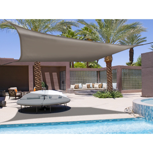 Image de Filet OMBRAGE SUNNET KIT CARRE 3m40 - GRIS