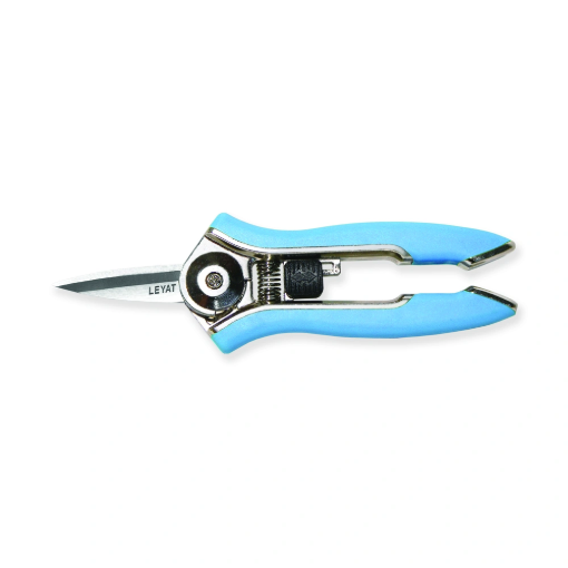 Image de PETIT SECATEUR LEYAT MULTIUSAGE - Lame droite - Bleu - Unité