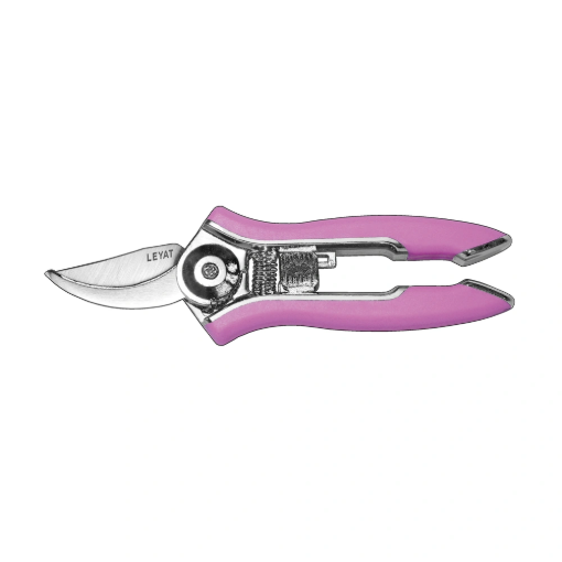 Image de PETIT SECATEUR LEYAT MULTIUSAGE - Lame courbe - Violet - Unité