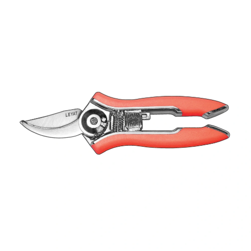 Image de PETIT SECATEUR LEYAT MULTIUSAGE - Lame courbe - Rouge - Unité