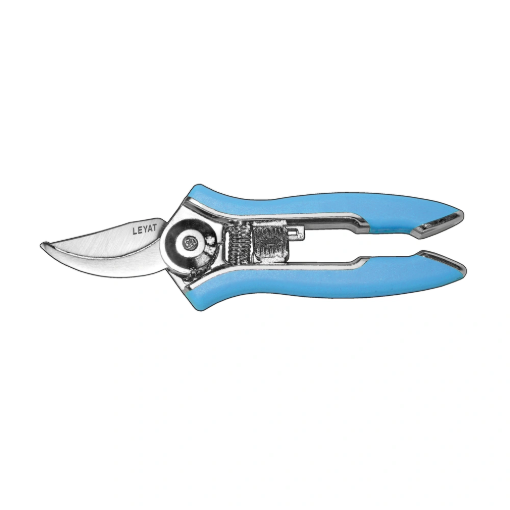 Image de PETIT SECATEUR LEYAT MULTIUSAGE - Lame courbe - Bleu - Unité