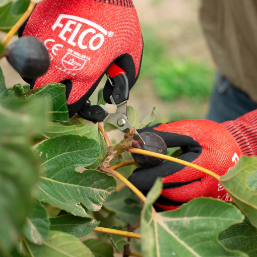 Image de EPINETTE FELCO 320 - poignées acier, lame courbe et nickelée, 154mm