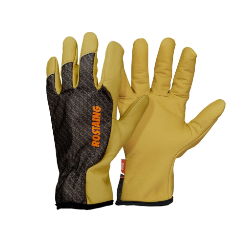 Image de Gants Cuir / Toile SEQUOIA - Taille 9 - La paire