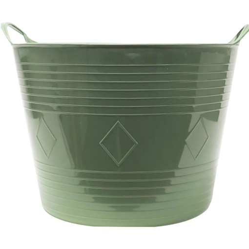 Image de PANIER DE JARDIN FLEXIBLE GRADUE - 42 L - vert