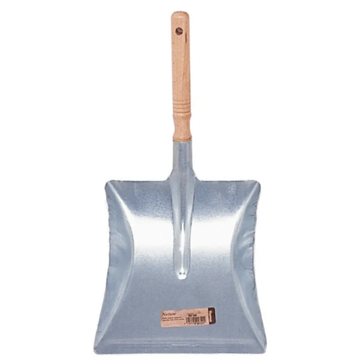 Image de Pelle poussière métal 22 cm zinguée - L'unité