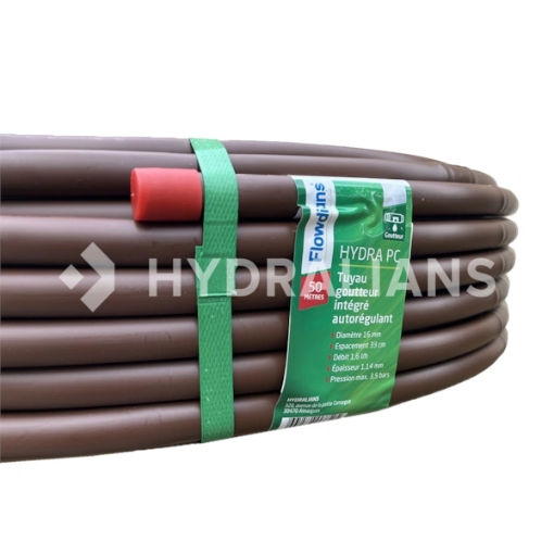 Image de Goutteur  AUTO HYDRA-  DIAM 16 - 1.6L/H - ESP 0,33 - Couronne de 50 m