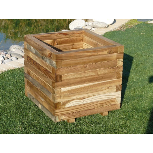 Image de JARDINIÈRE RECTANGULAIRE 50 X 90 X H50CM - BOIS - Unité